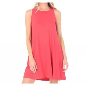 NEW APNY sleeveless mini dress in red